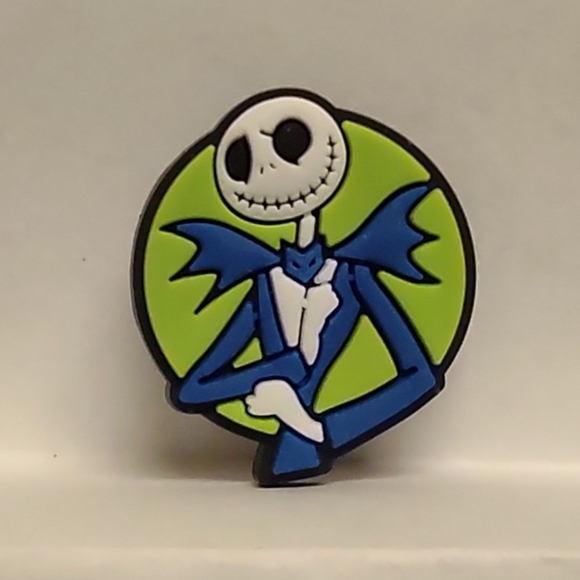 5/$5 The Nightmare Before Christmas Jack Skellington Croc Shoe Charm - Picture 1 of 3